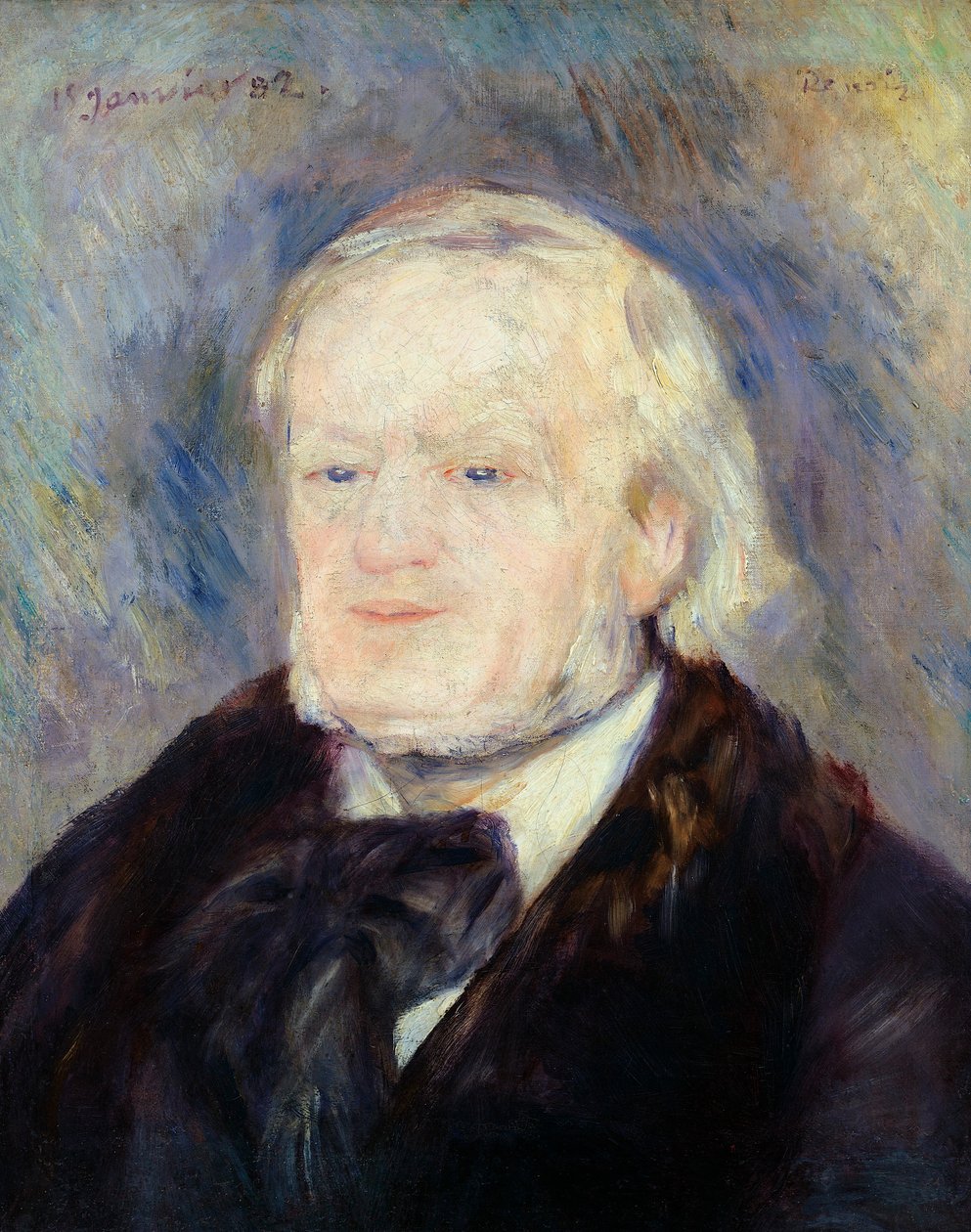 Portrét Richarda Wagnera (1813-83) 1882 od Pierre Auguste Renoir