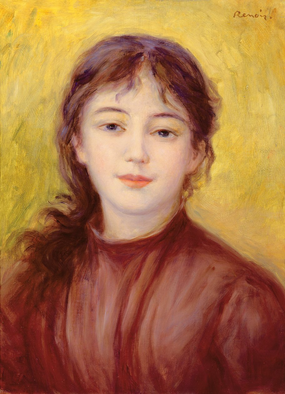 Portrét ženy, 1879 od Pierre Auguste Renoir