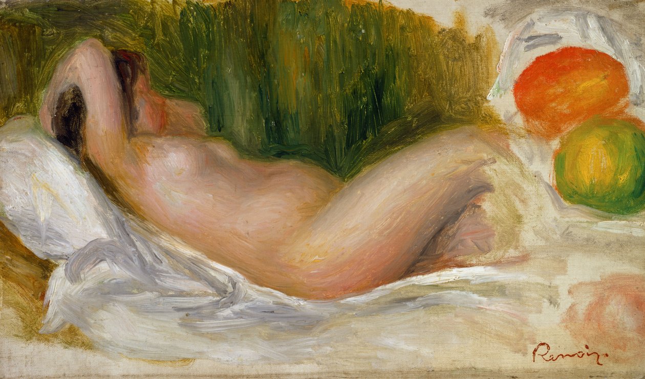 Ležící akt od Pierre Auguste Renoir