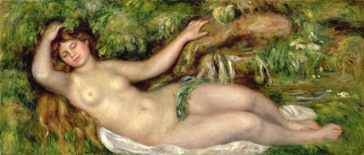 Ležící akt, 1910 od Pierre Auguste Renoir