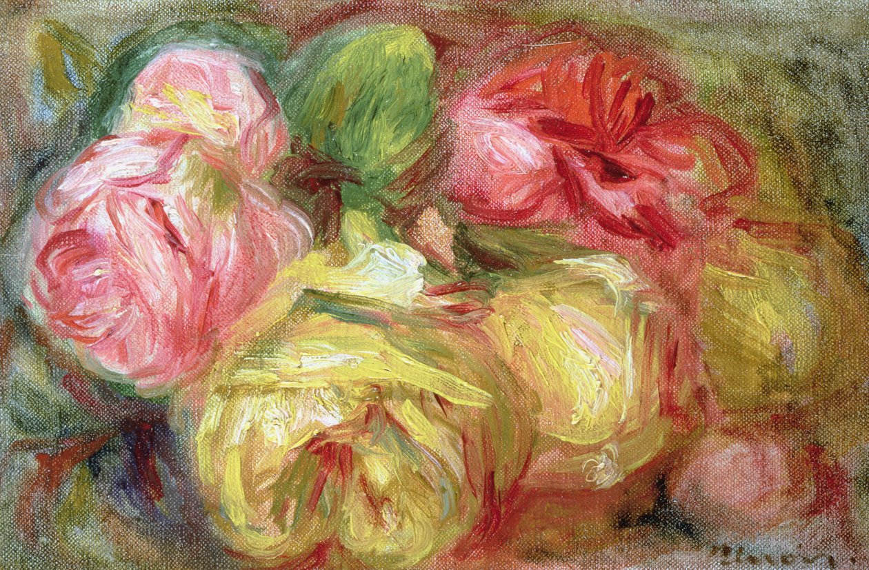 Růže od Pierre Auguste Renoir