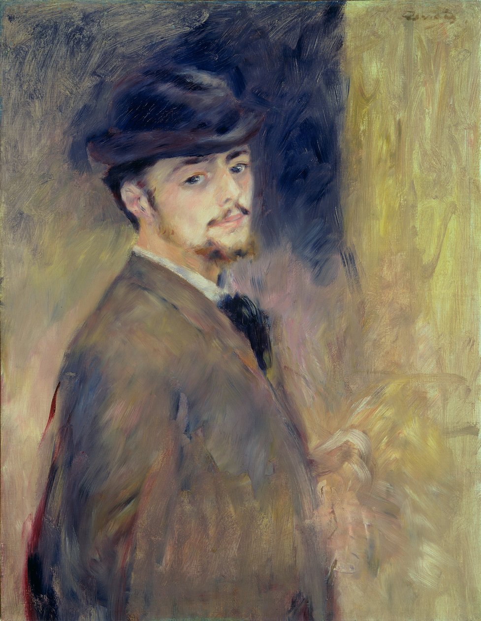 Autoportrét, 1876 od Pierre Auguste Renoir
