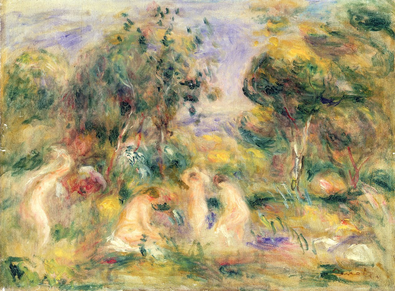The Bathers od Pierre Auguste Renoir