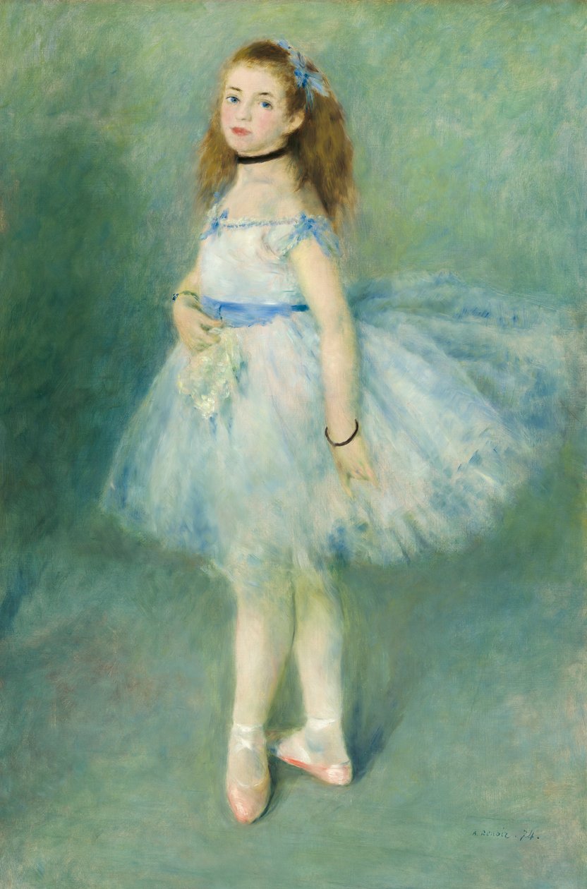 Tanečnice, 1874 od Pierre Auguste Renoir
