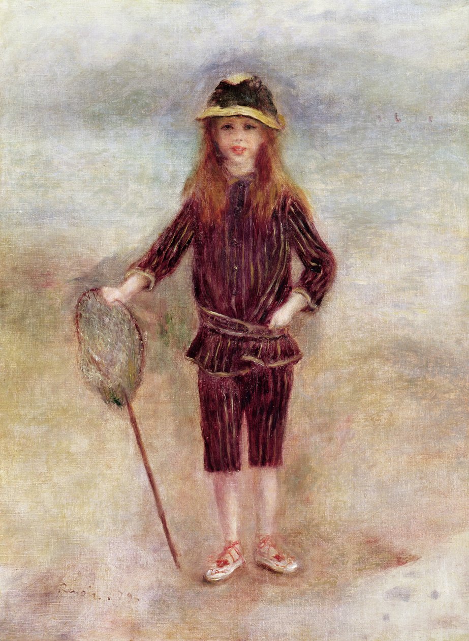 Malá rybářka (Marthe Berard) 1879 od Pierre Auguste Renoir