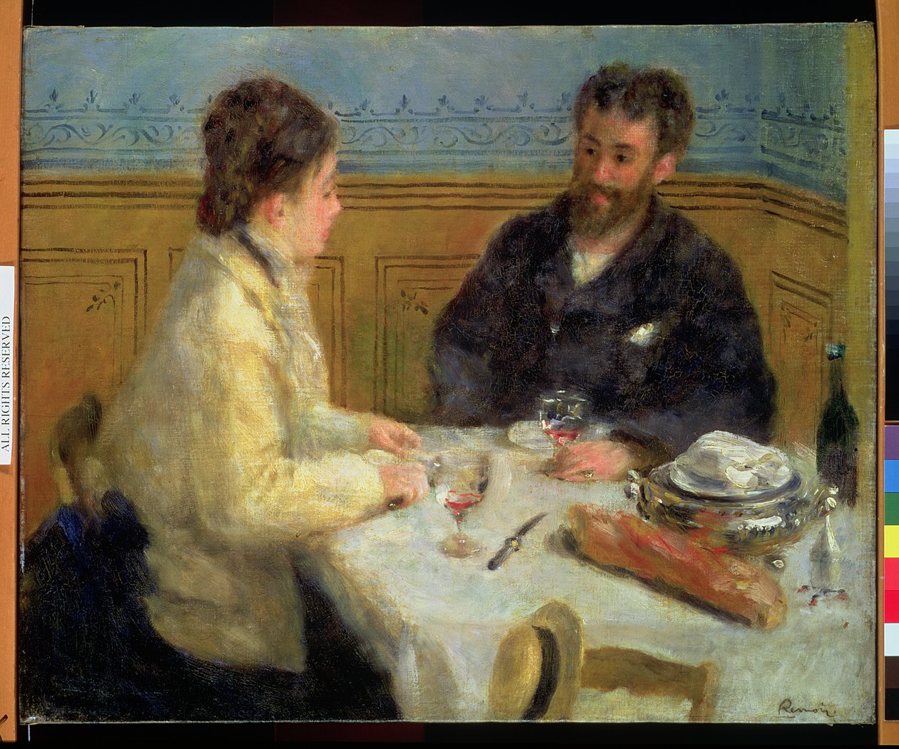 The Luncheon, c.1879 od Pierre Auguste Renoir