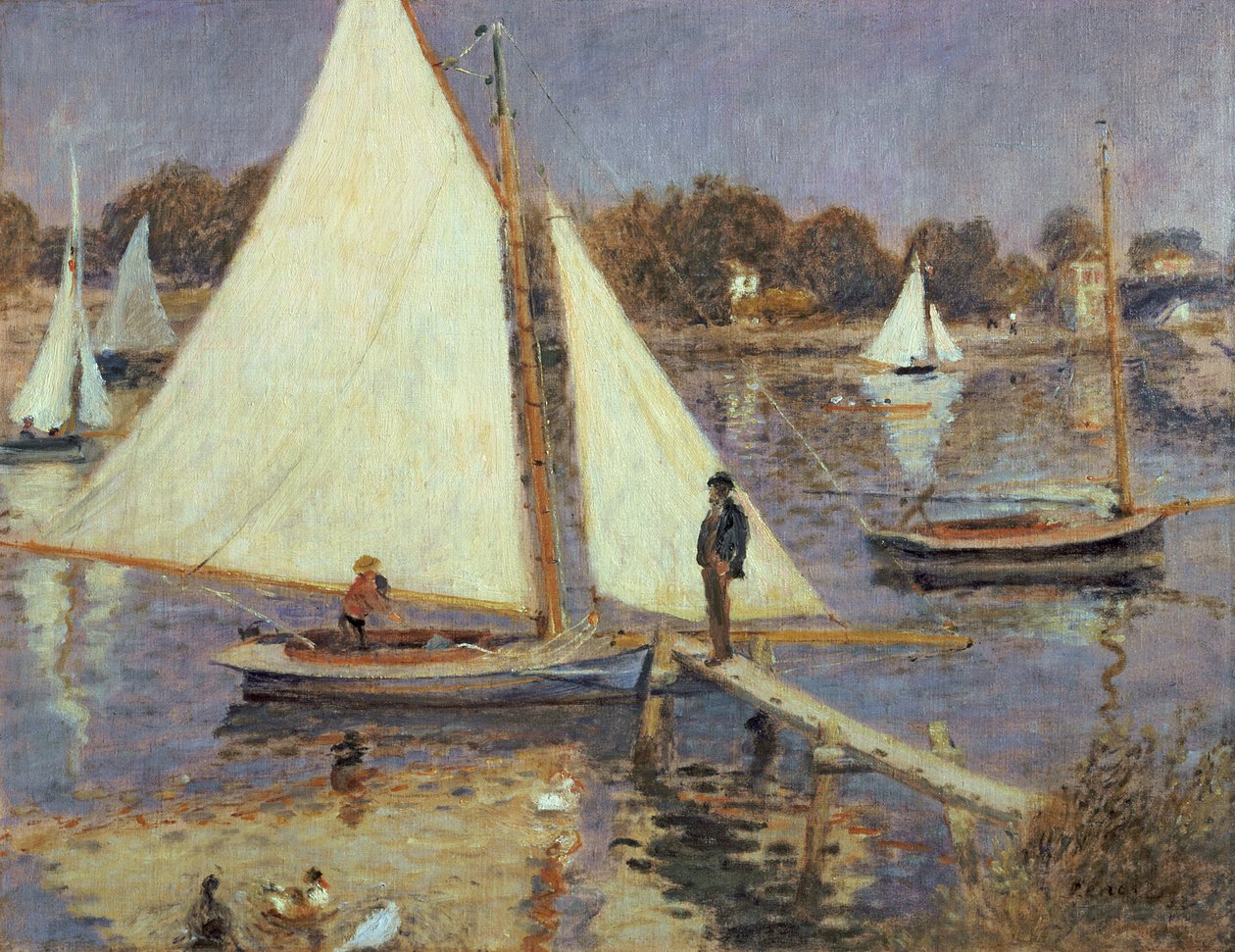 Seina u Argenteuil, 1874 od Pierre Auguste Renoir