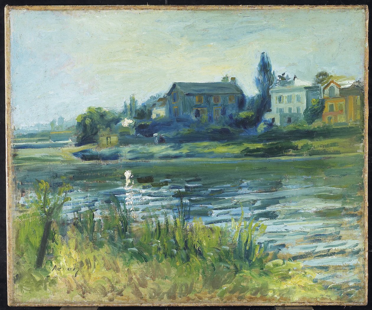 Seina v Chatou, kolem roku 1871 od Pierre Auguste Renoir