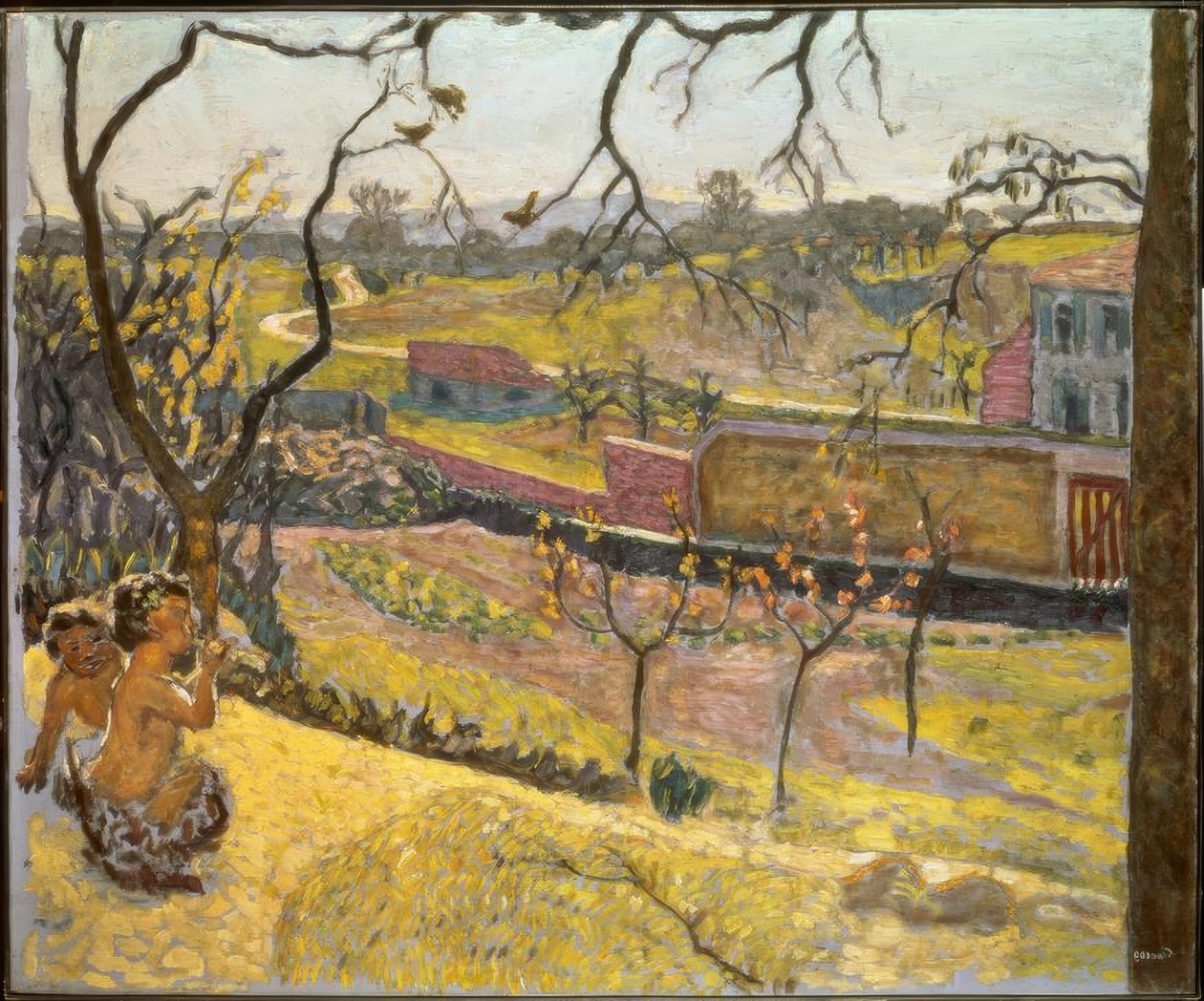 Začátek jara. Malí fauni od Pierre Bonnard