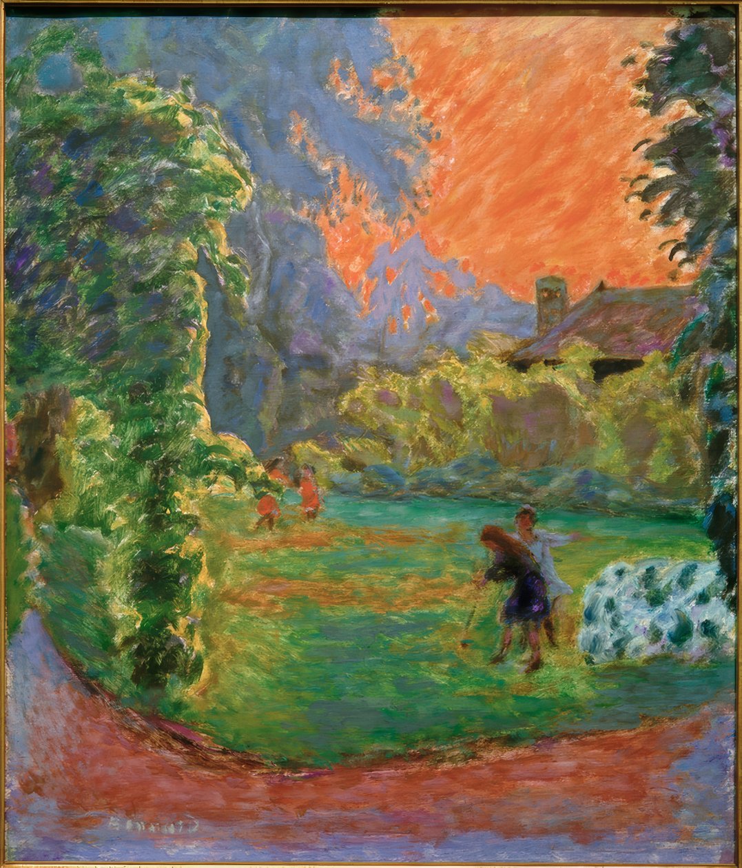 Západ slunce od Pierre Bonnard