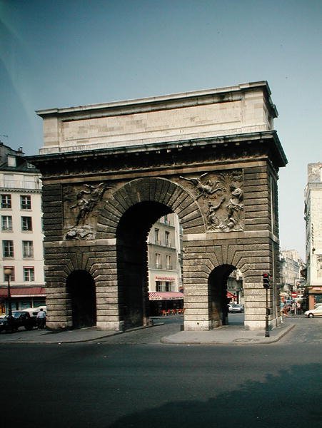 Porte Saint-Martin, 1674 od Pierre Bullet