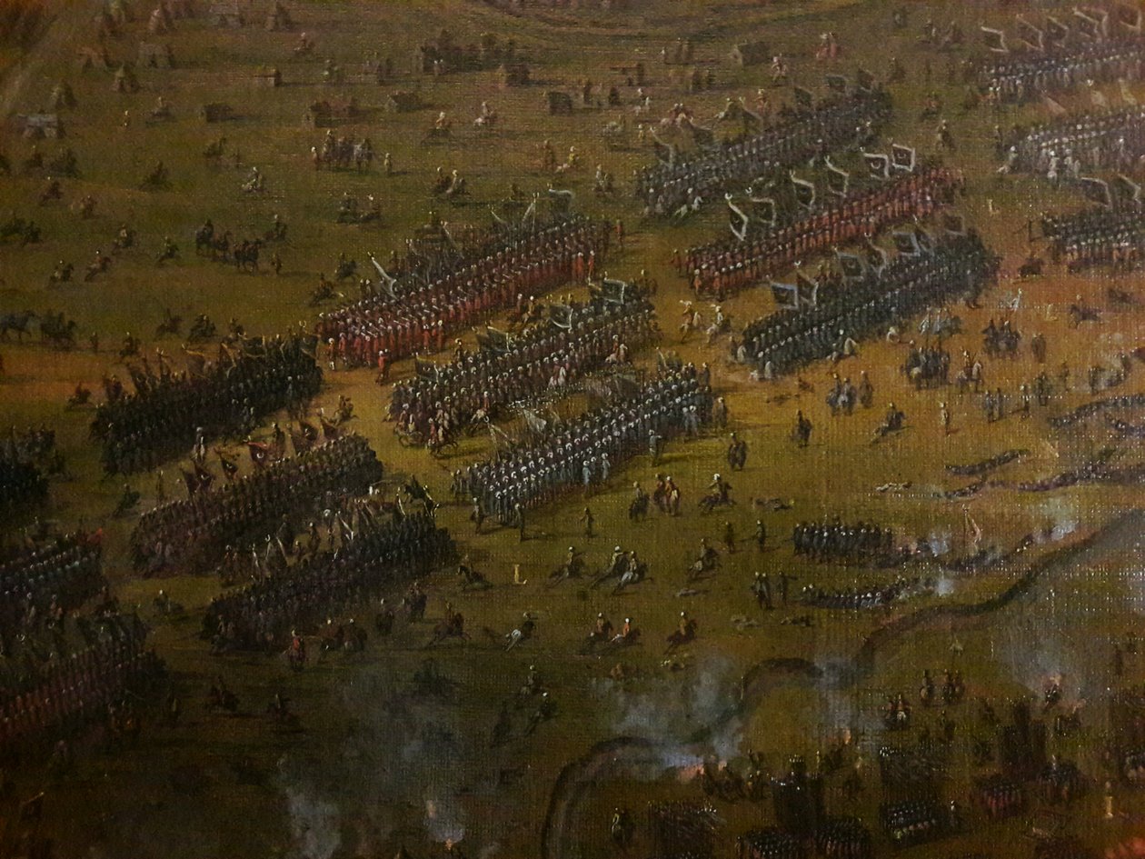 Bitva u Zurawna (1676) od Pierre Denis Martin