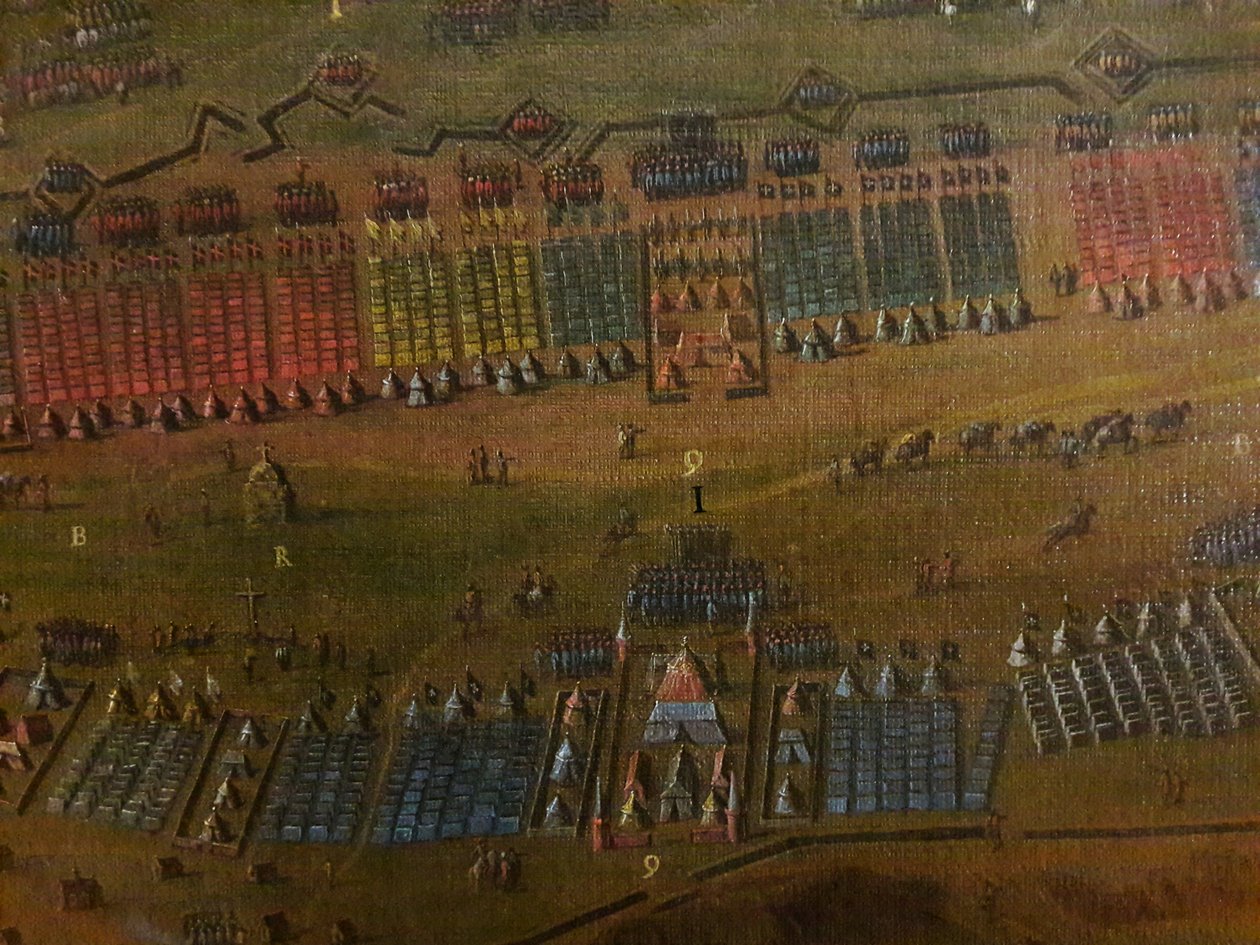 Bitva u Zurawna (1676) od Pierre Denis Martin