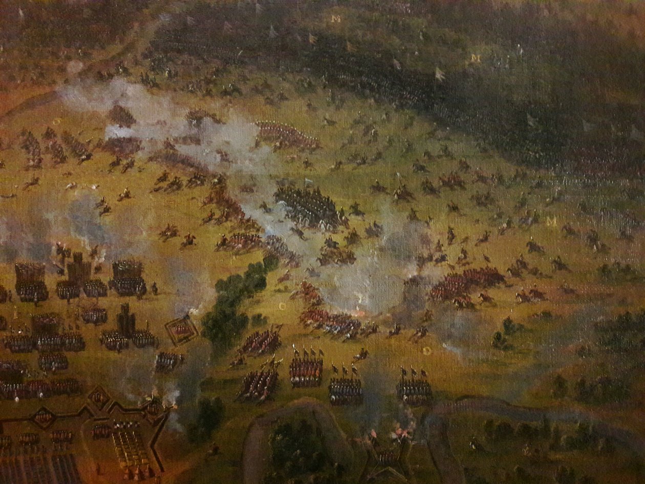 Bitva u Zurawna (1676) od Pierre Denis Martin