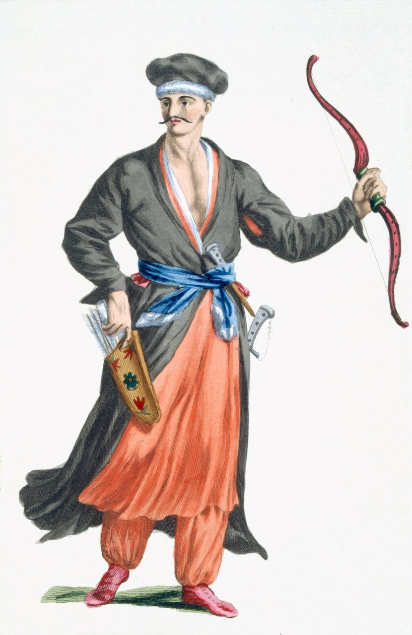 Čerkesský šlechtic, 1780 od Pierre Duflos