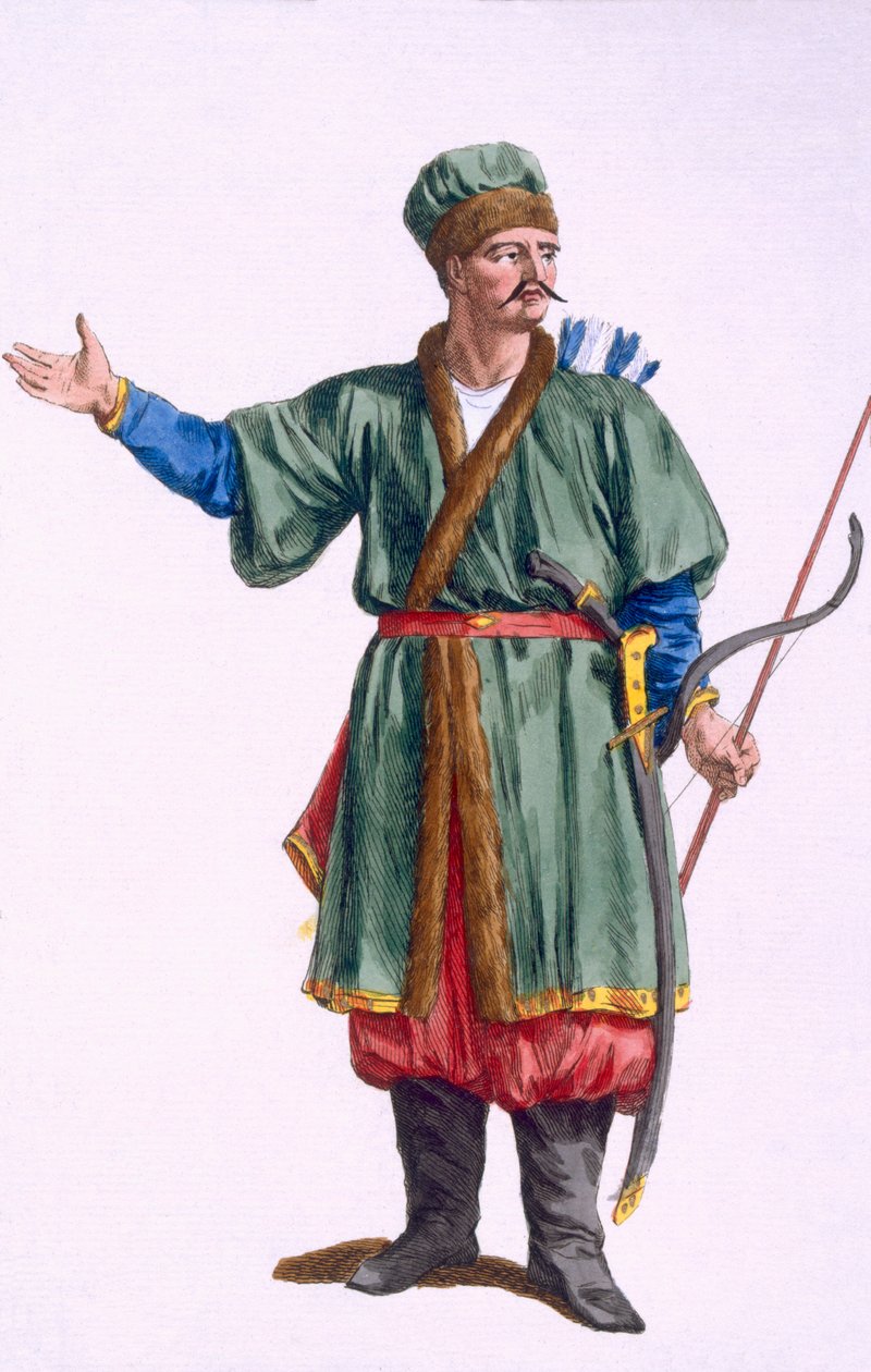 Tatar z Krymu, 1780 od Pierre Duflos