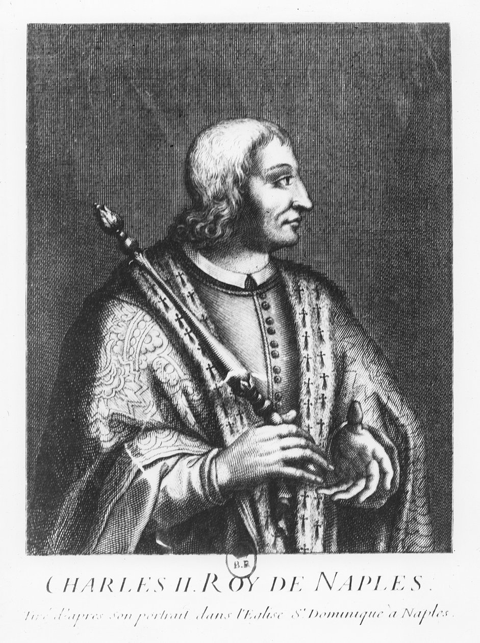 Karel II., Kulhavý, král neapolský od Pierre Duflos