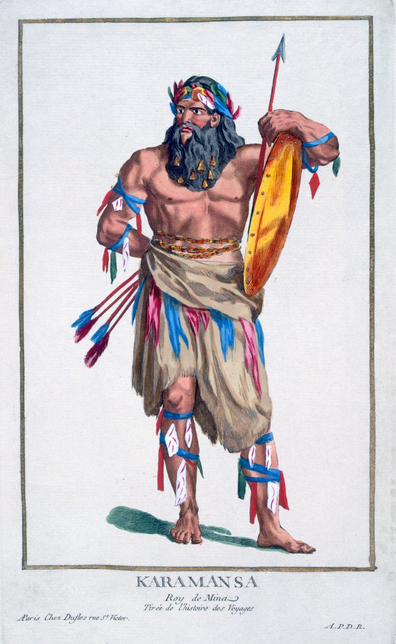 Karamansa, kolem roku 1780 od Pierre Duflos