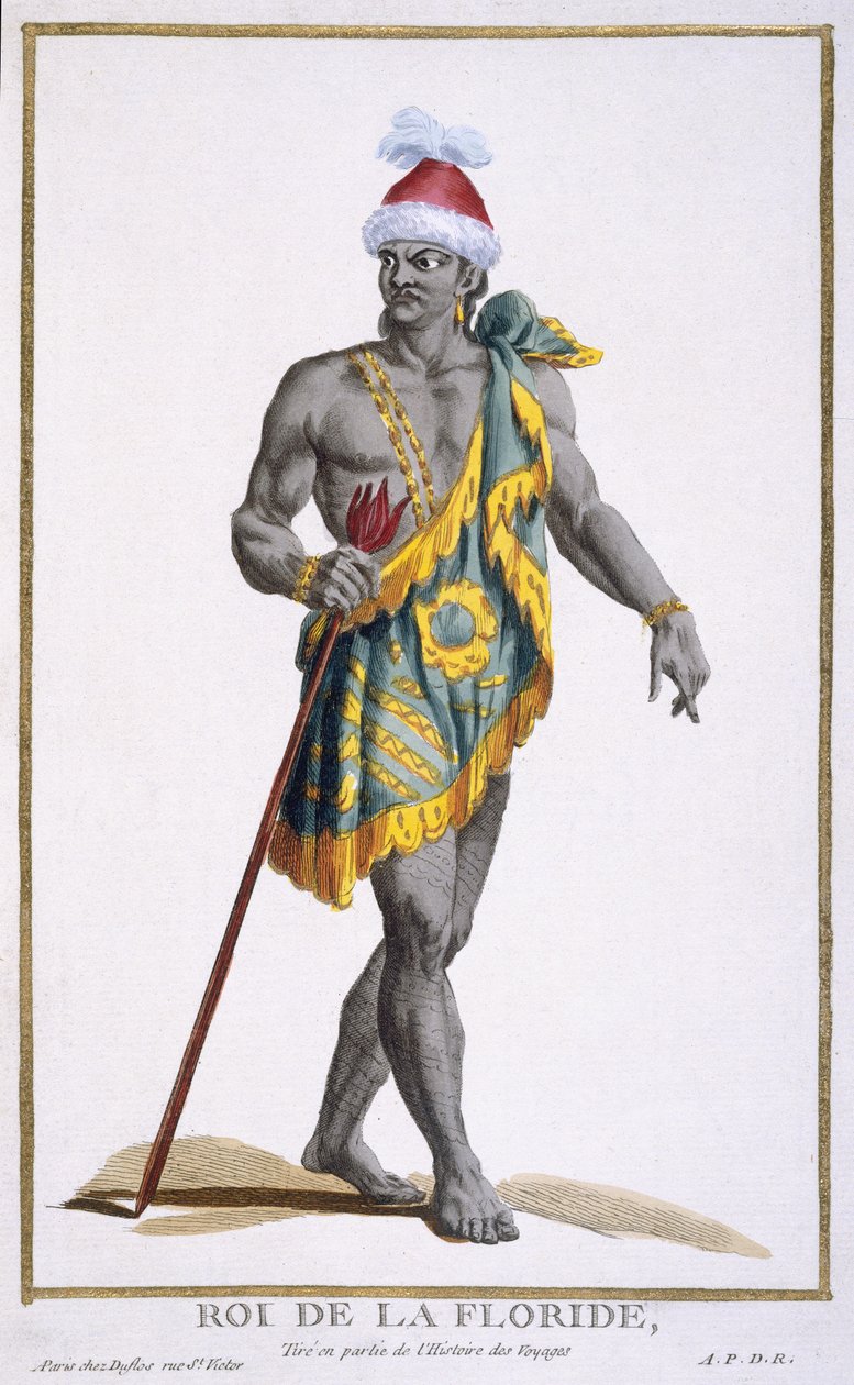 Král Floridy, 1780 od Pierre Duflos