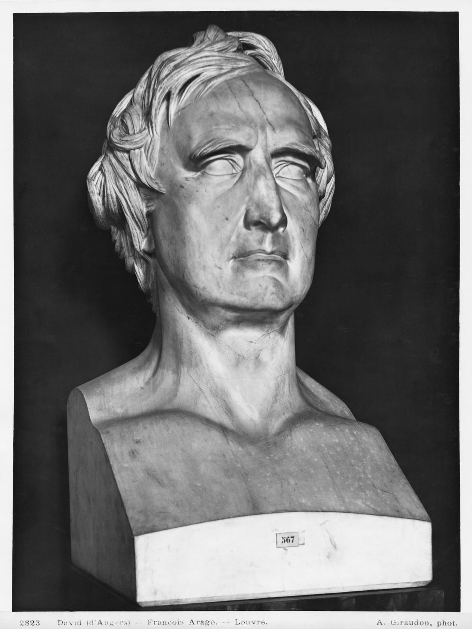 Dominique Francois Arago, 1839 (mramor) (viz také 414595) od Pierre Jean David d