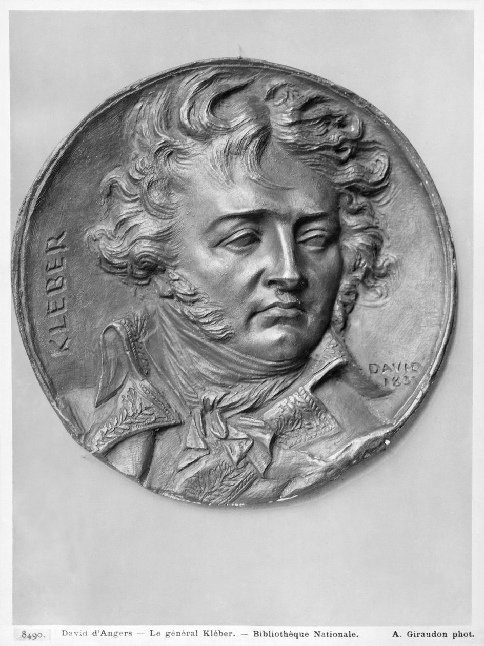 Generál Jean Baptiste Kleber, 1831 (bronz) od Pierre Jean David d