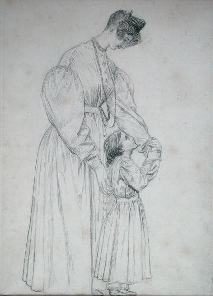 Madame de Gisors a její dcera, 1827 od Pierre Jean David dAngers