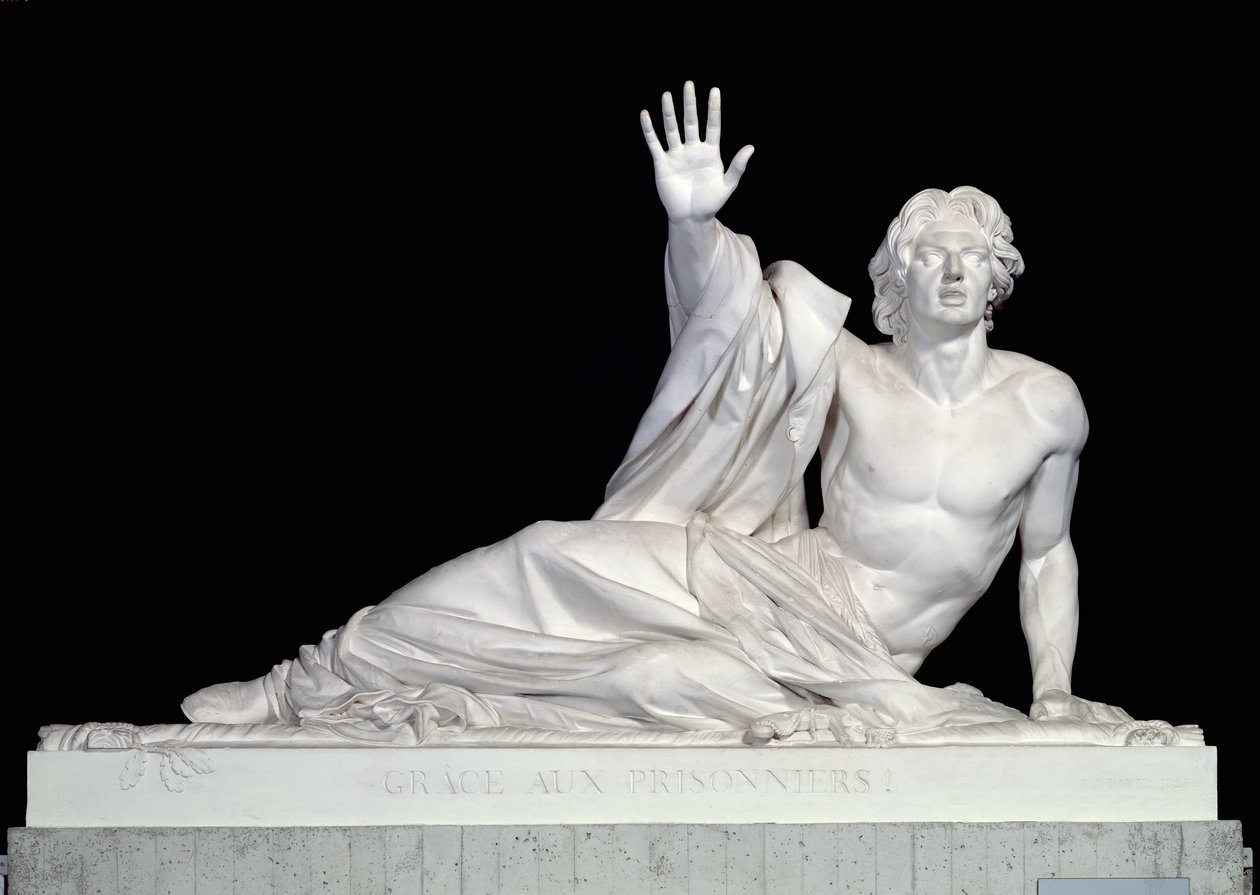 Památník na památku Charles-Artus de Bonchamps (1759-93) 1825 (omítka) od Pierre Jean David d