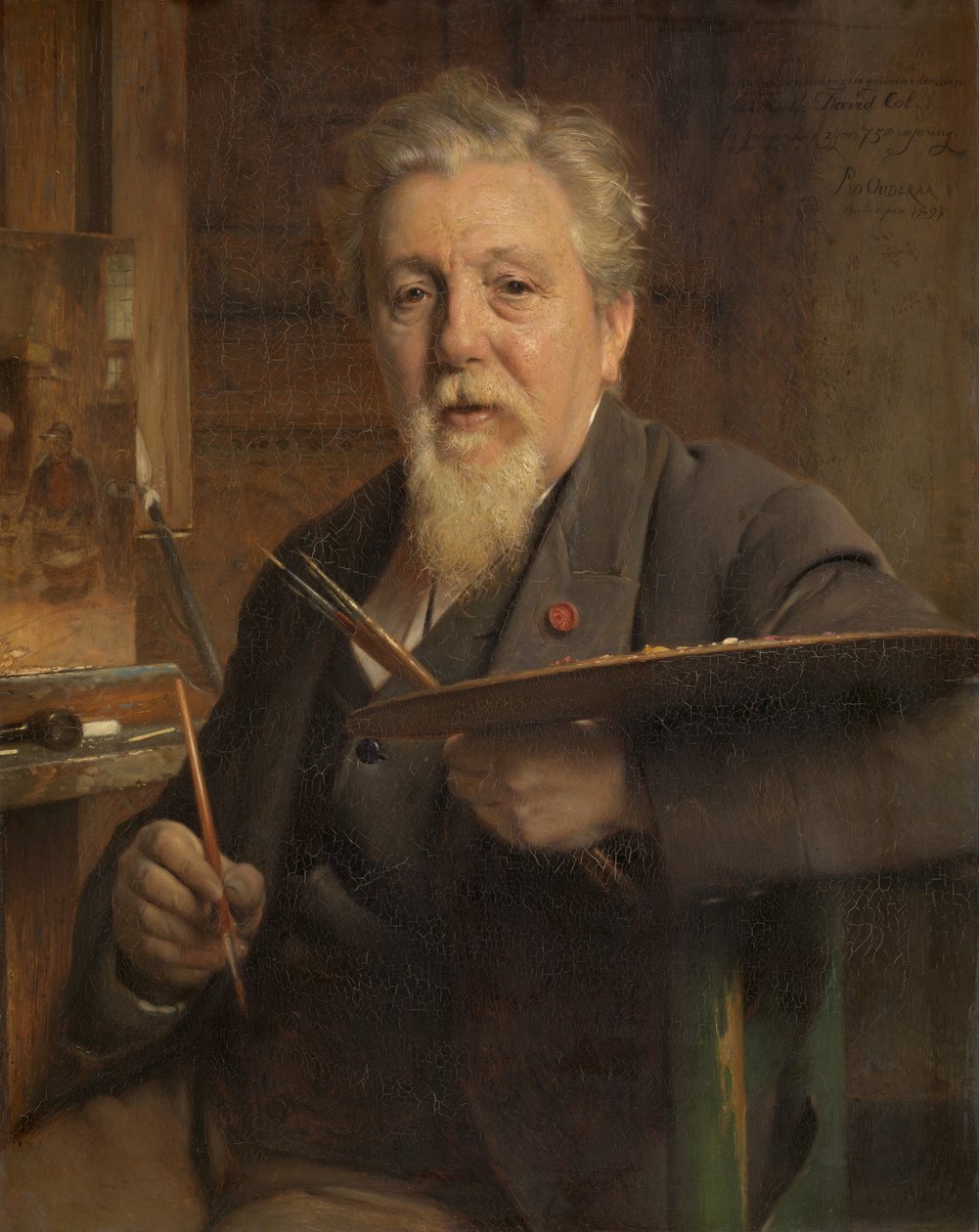 Malíř Jan David plk od Pierre Jean van der Ouderaa