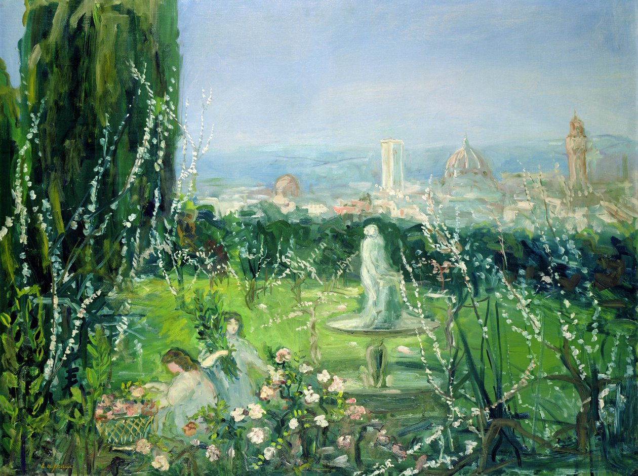 Pohled na Florencii, kolem roku 1909 od Pierre Laprade