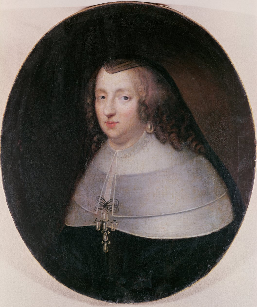 Anna Rakouská (1601-66) Infanta Španělska a královna Francie od Pierre Mignard