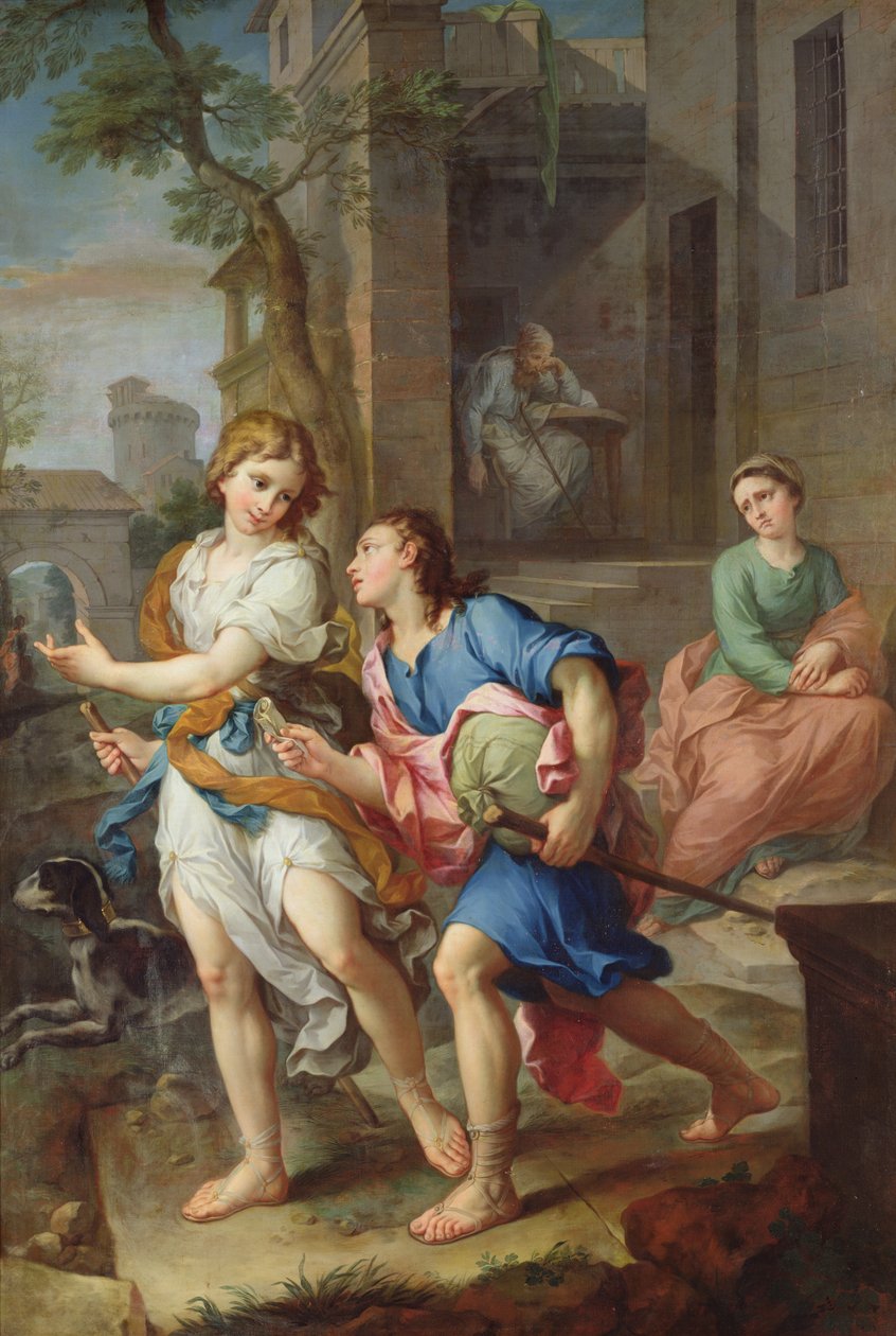 Odjezd mladého Tobiáše, 1733 od Pierre Parrocel