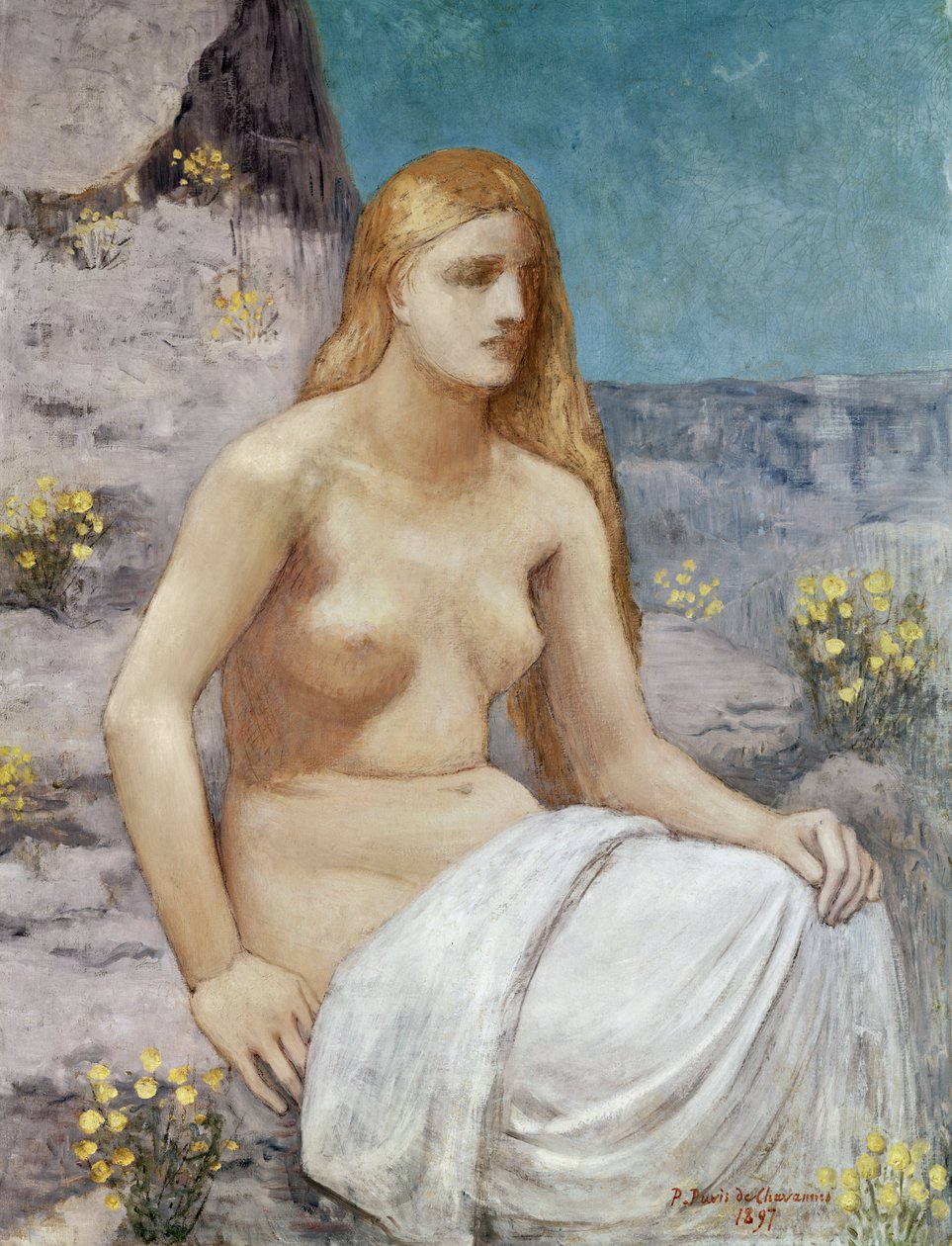 Svatá Máří Magdalena, 1897 od Pierre Puvis de Chavannes
