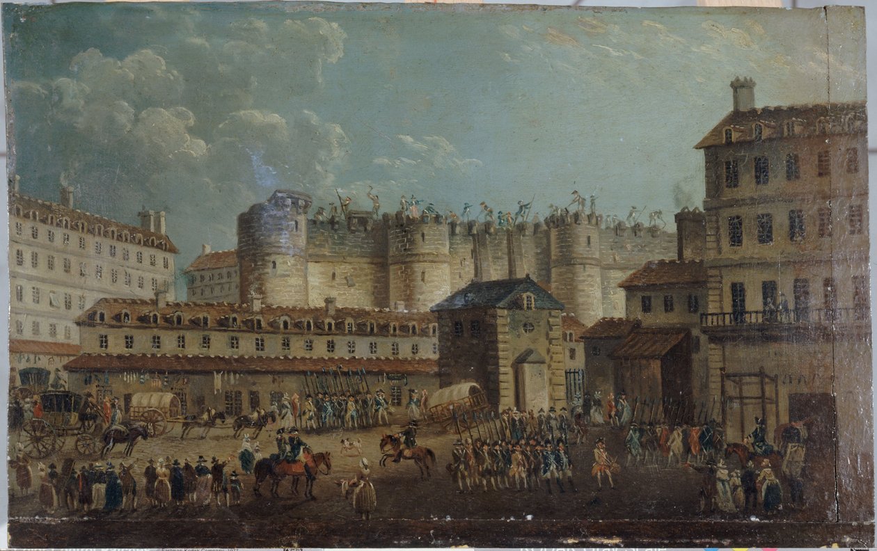 Demolice Bastily, 17. července od Pierre Antoine Demachy