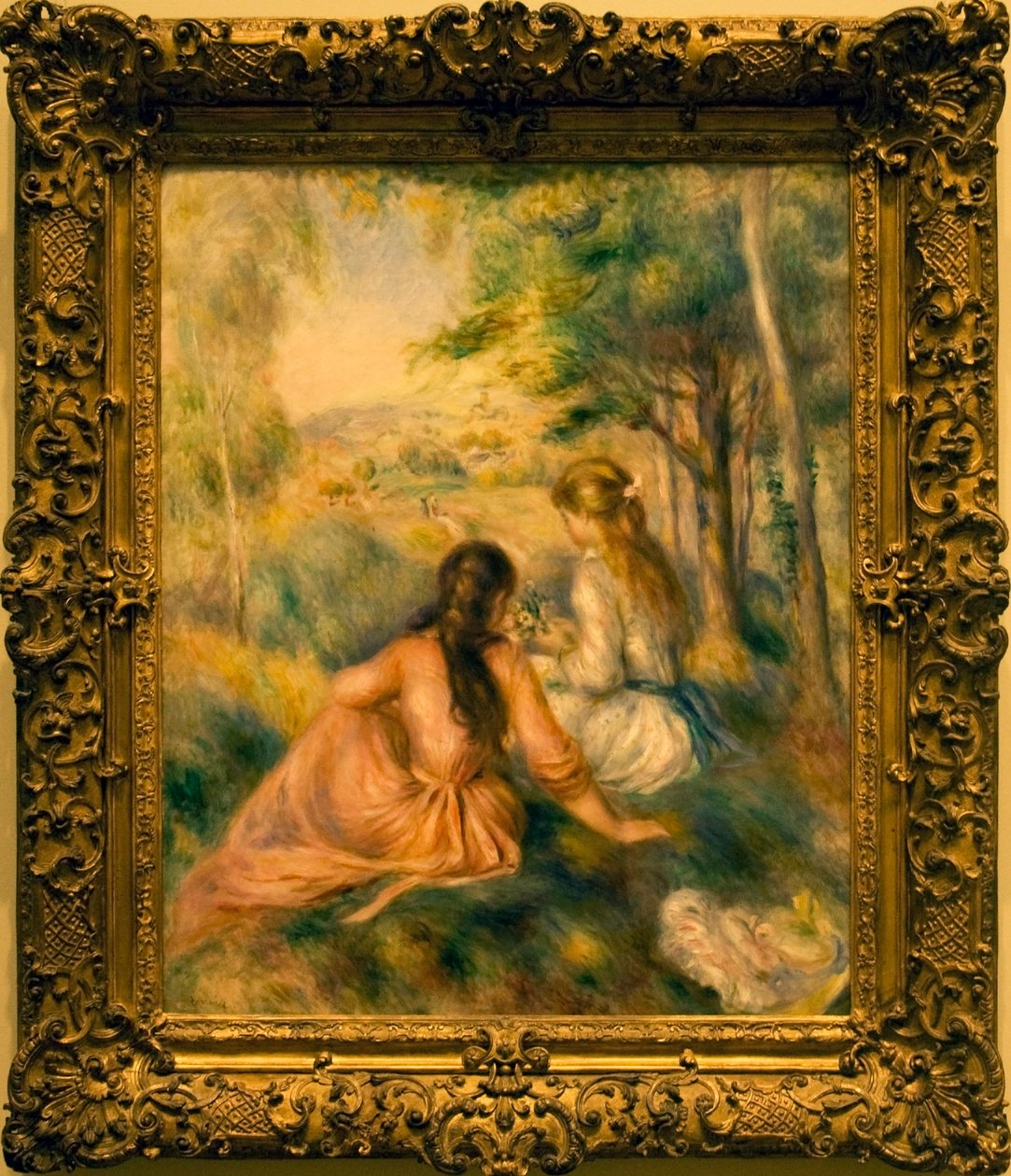 Na louce od Pierre Auguste Renoir