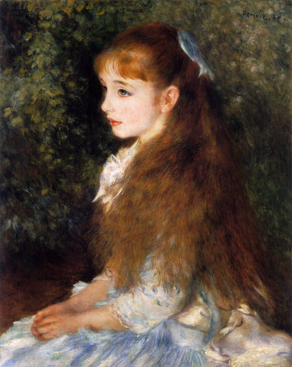 Mlle Irene Cahen dAnversnAngličtina: Mlle Irene Cahen dAnversn od Pierre Auguste Renoir
