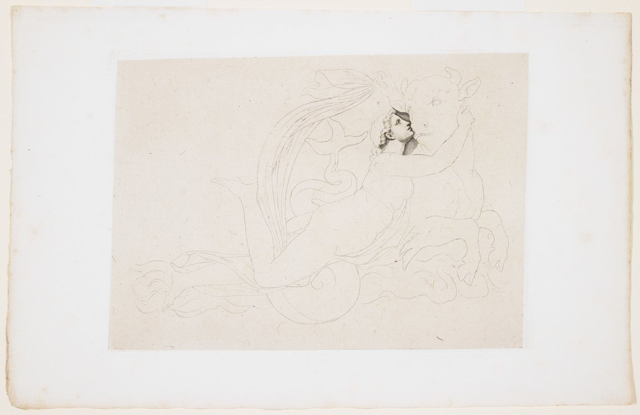 Únos Evropy od Pierre Paul Prudhon