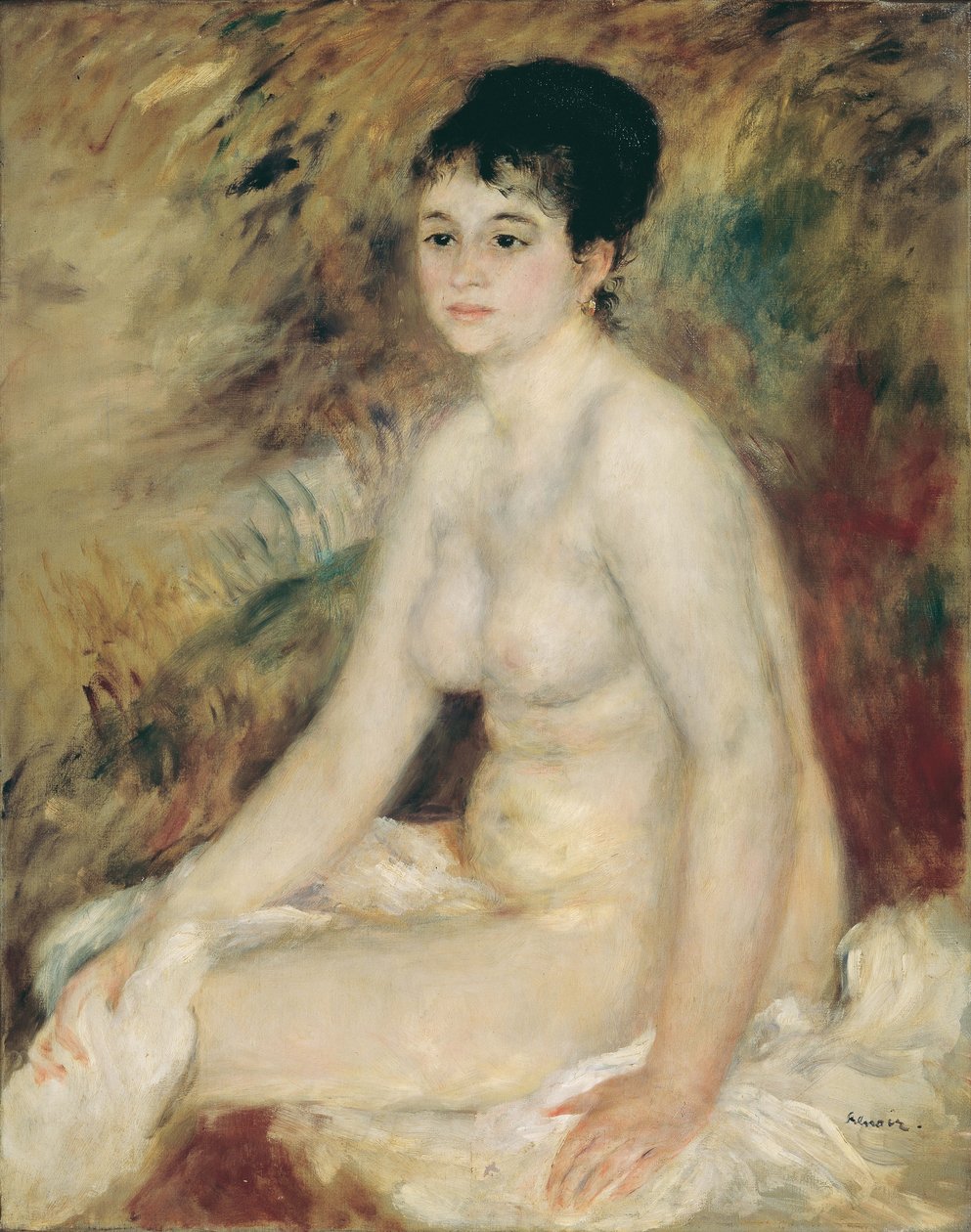 Po koupeli, 1876. od Pierre Auguste Renoir