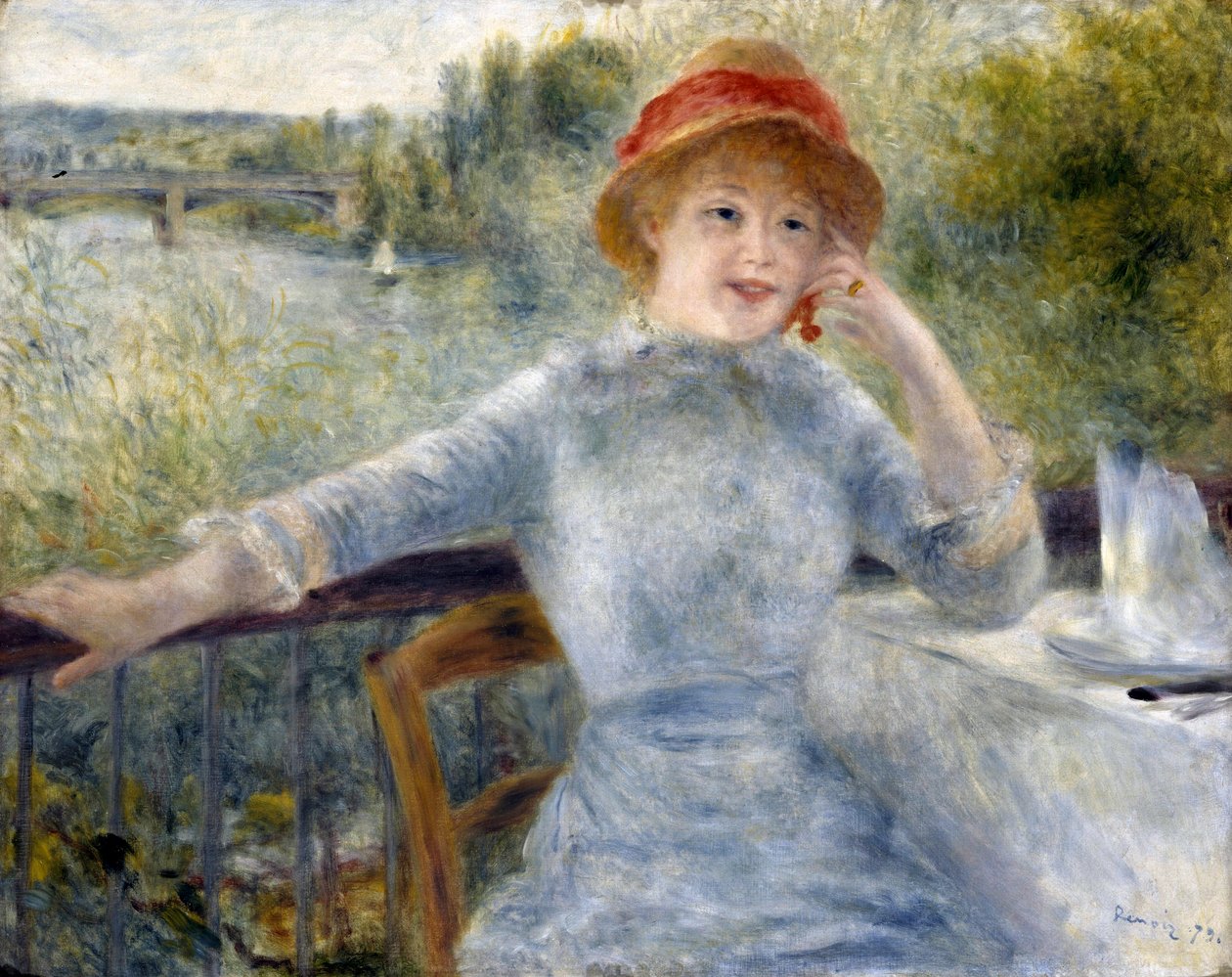 Alphonsine Fournaise, 1879 od Pierre Auguste Renoir
