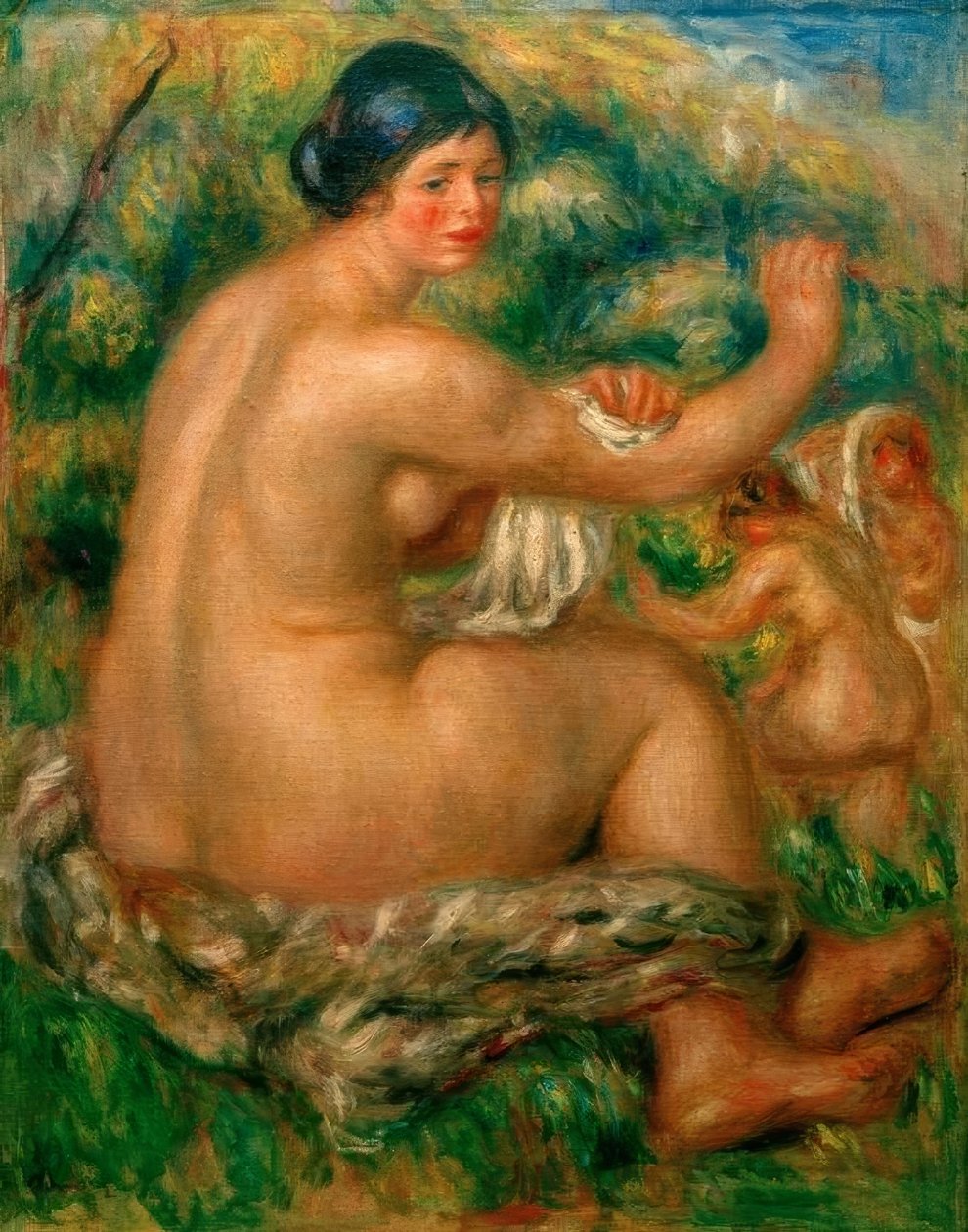 Po koupeli od Pierre Auguste Renoir