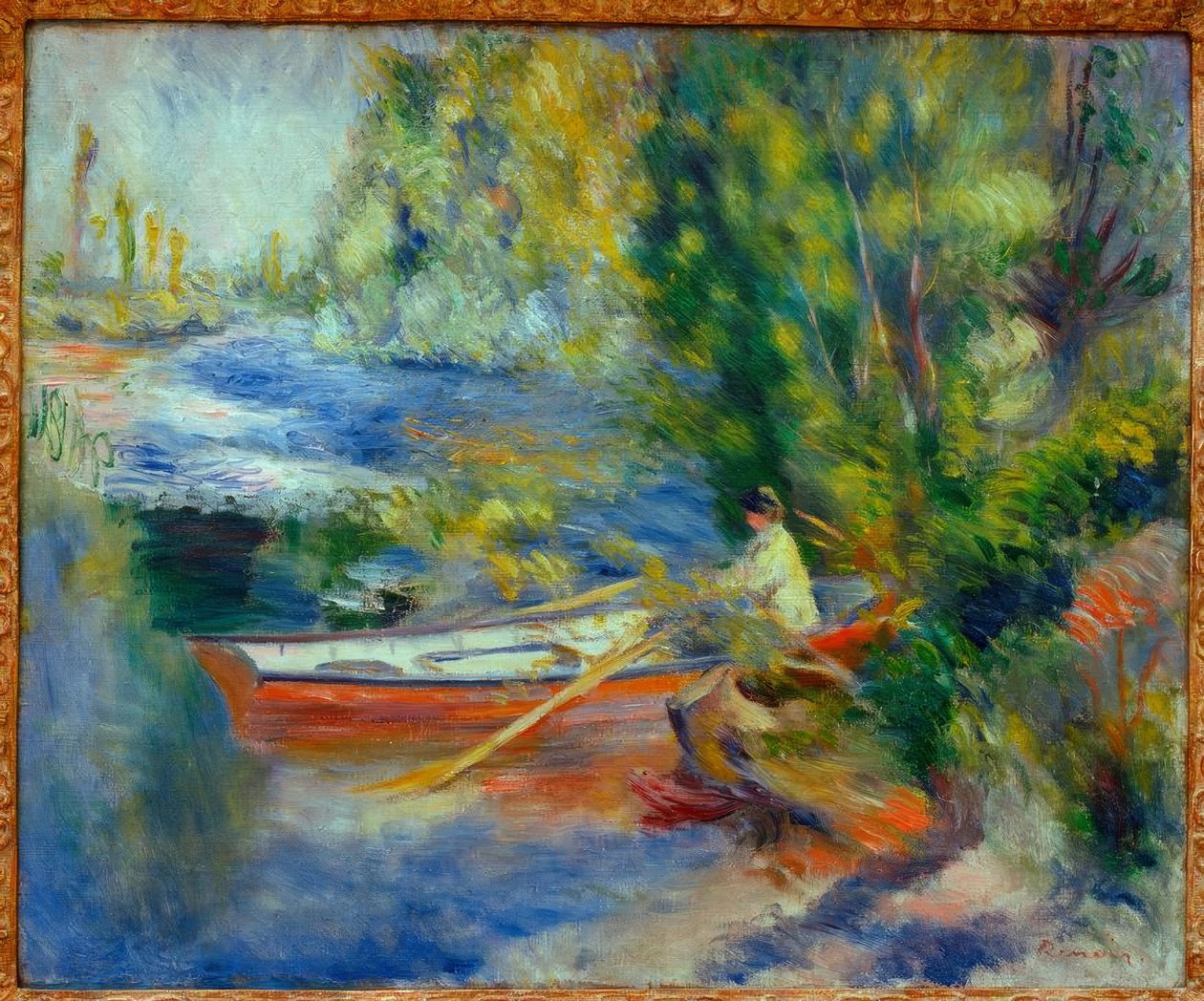 Na okraji vody od Pierre Auguste Renoir
