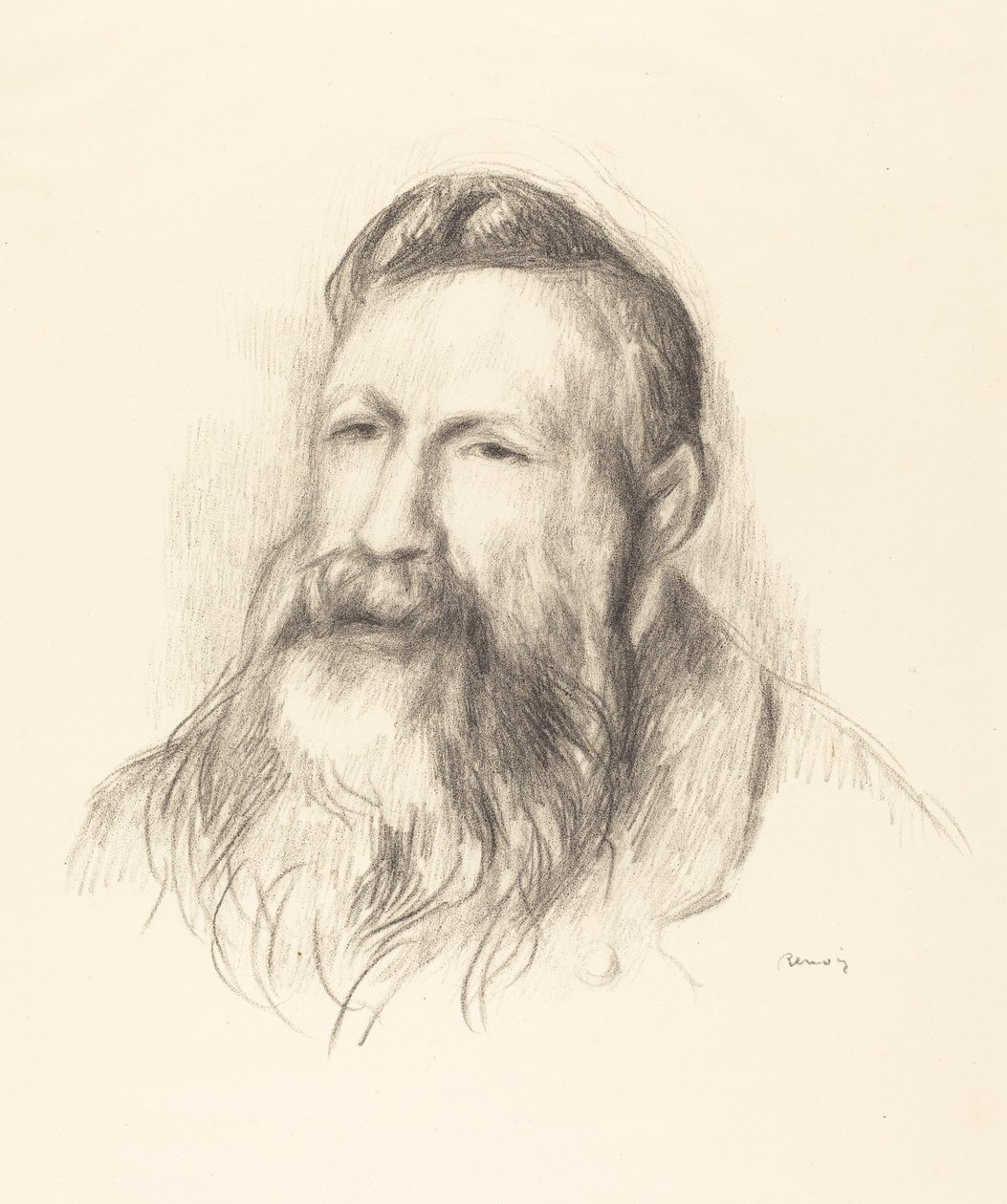 Auguste Rodin, c. 1910. od Pierre Auguste Renoir