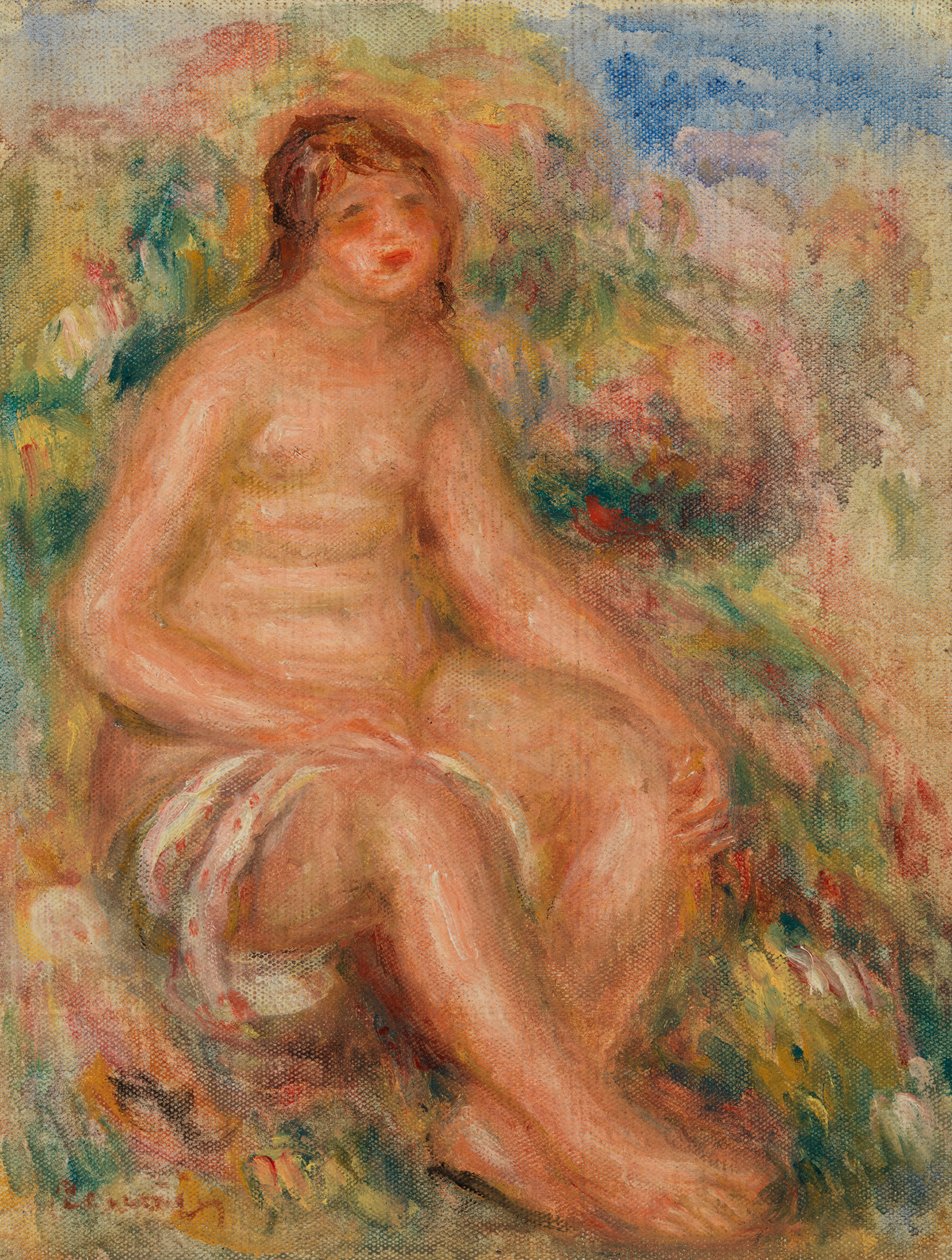 Koupající se od Pierre Auguste Renoir