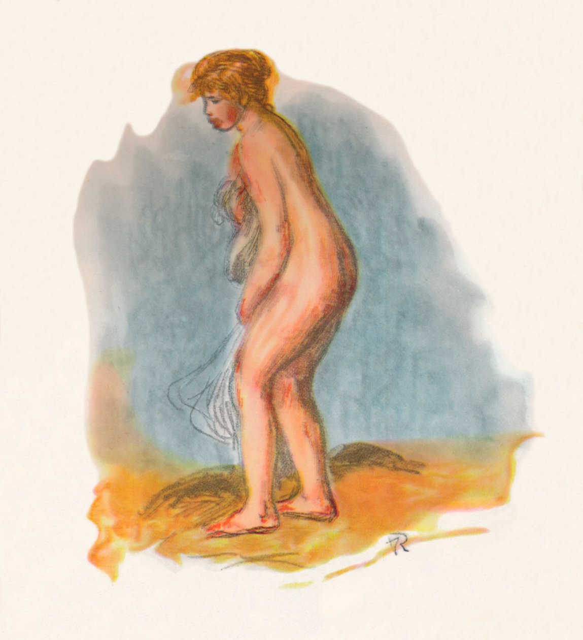 Bather Standing, 1946 od Pierre Auguste Renoir