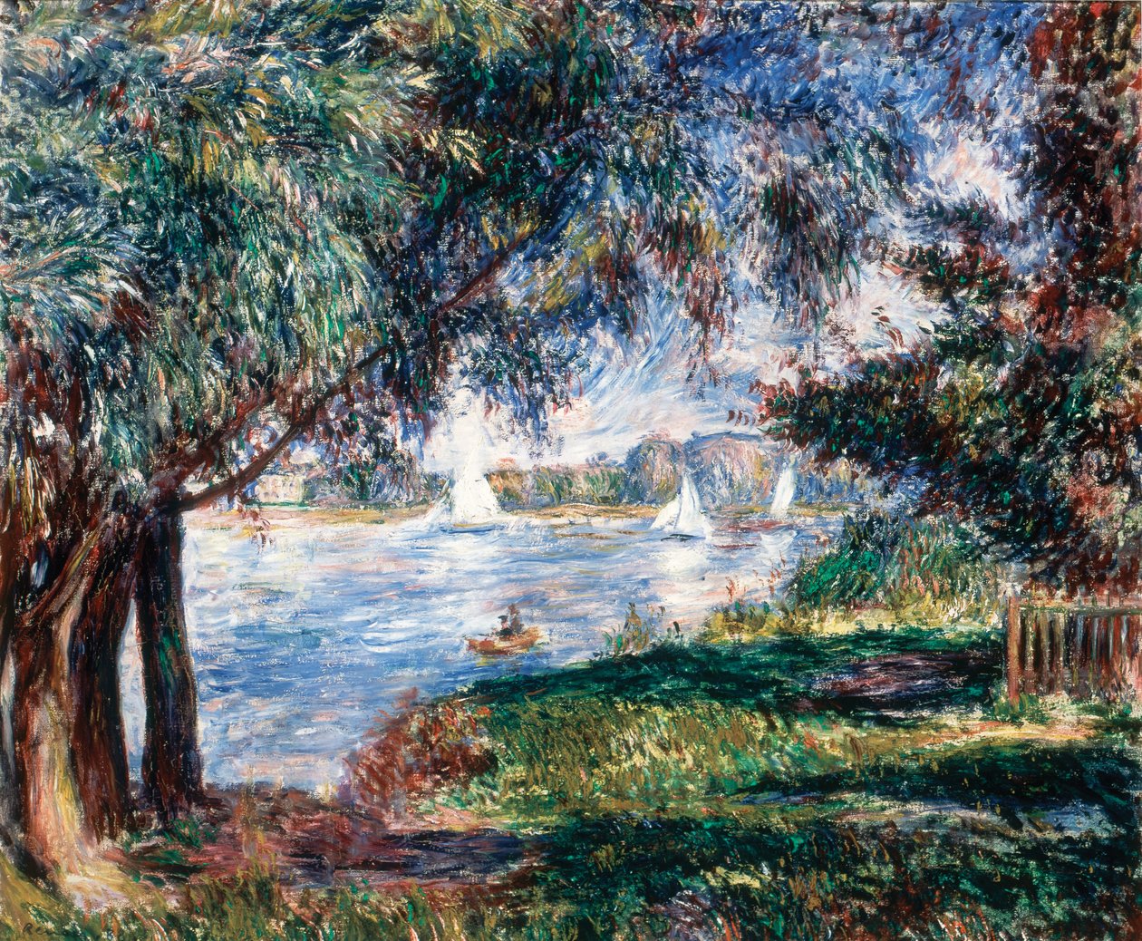 Bougival, 1888. od Pierre Auguste Renoir