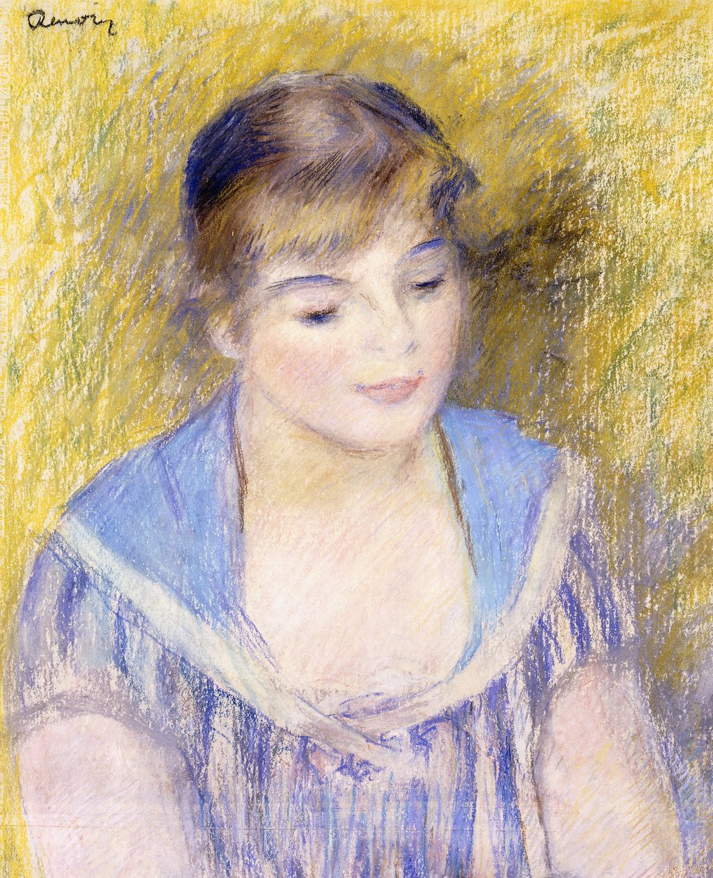 Busta ženy, od Pierre Auguste Renoir