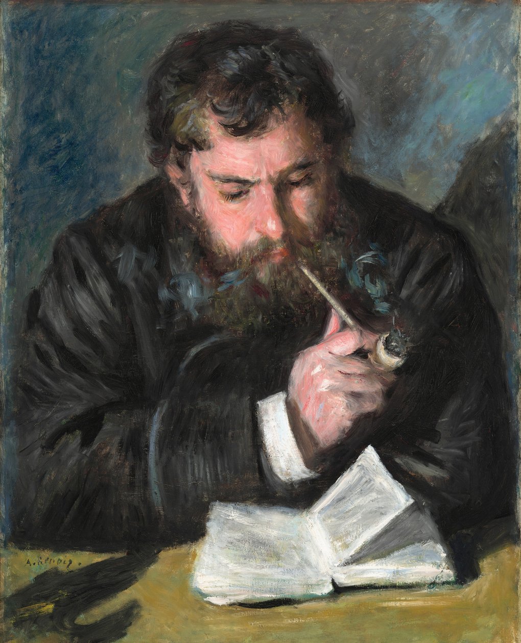 Claude Monet, 1872. od Pierre Auguste Renoir