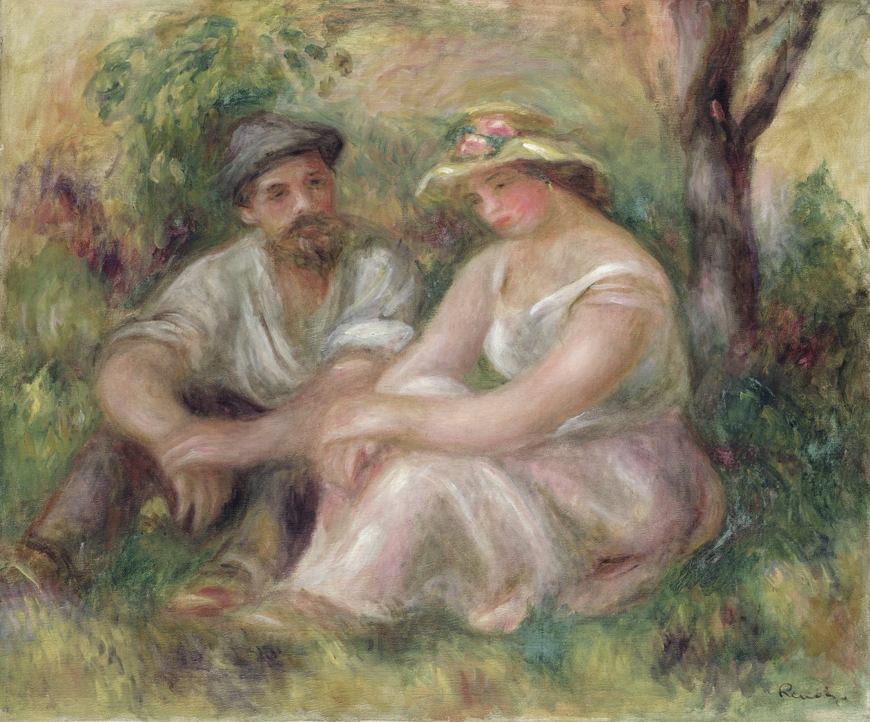 Konverzace od Pierre Auguste Renoir