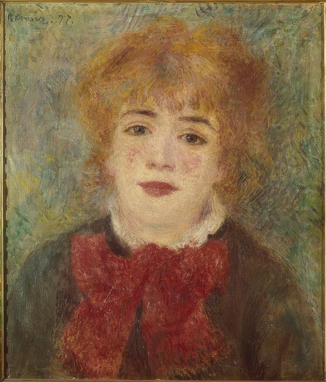 Portrét dámy od Pierre Auguste Renoir