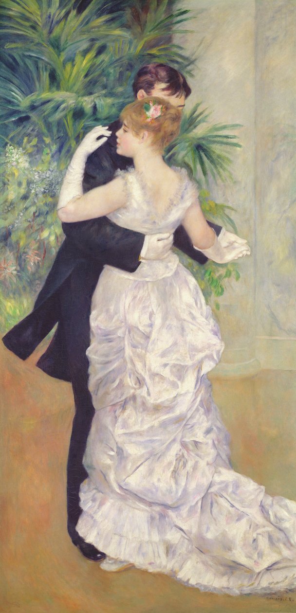 Tanec ve městě od Pierre Auguste Renoir