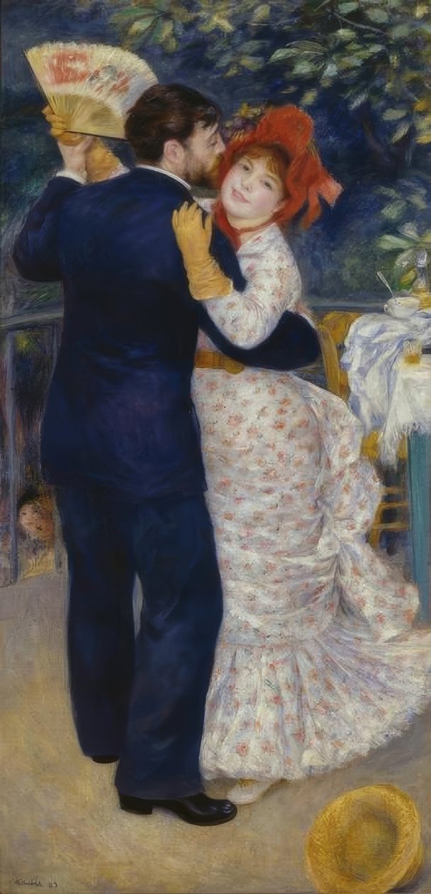 Tanec na venkově od Pierre Auguste Renoir